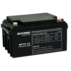 Acconic HP75-12 Hi-Life Power AGM 12V 75Ah Bleiakku