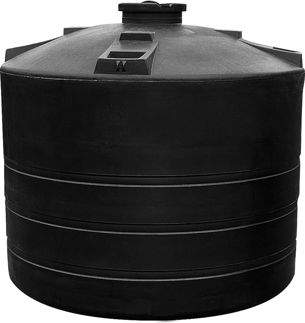 GRAFOTTOGMBH Industrietank 4000 L stehend, schwarz 16941914