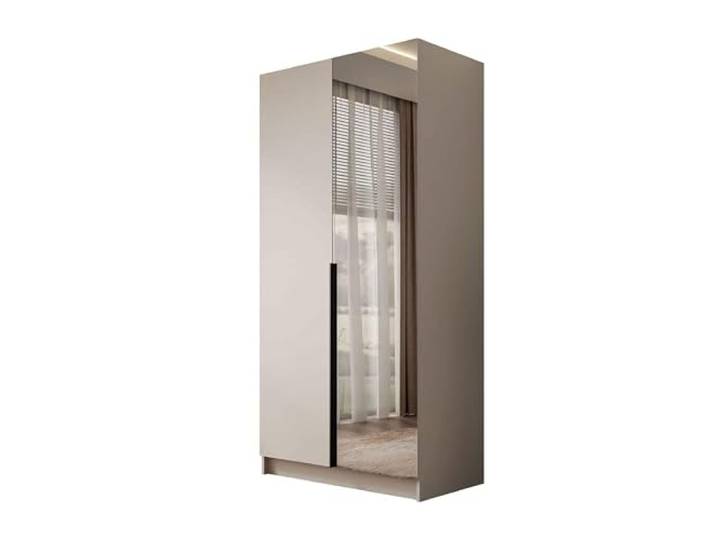 Lookway Kleiderschrank Aurel 2D Kaschmir mit EIN Spiegel