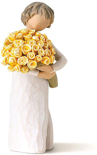 WILLOW TREE Figurine - Good Cheer weiss B