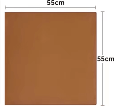 Inspire Curations PurrShield Cat Grooming Wrap For Nail Trimming & Safe Handling brown 55x55cm