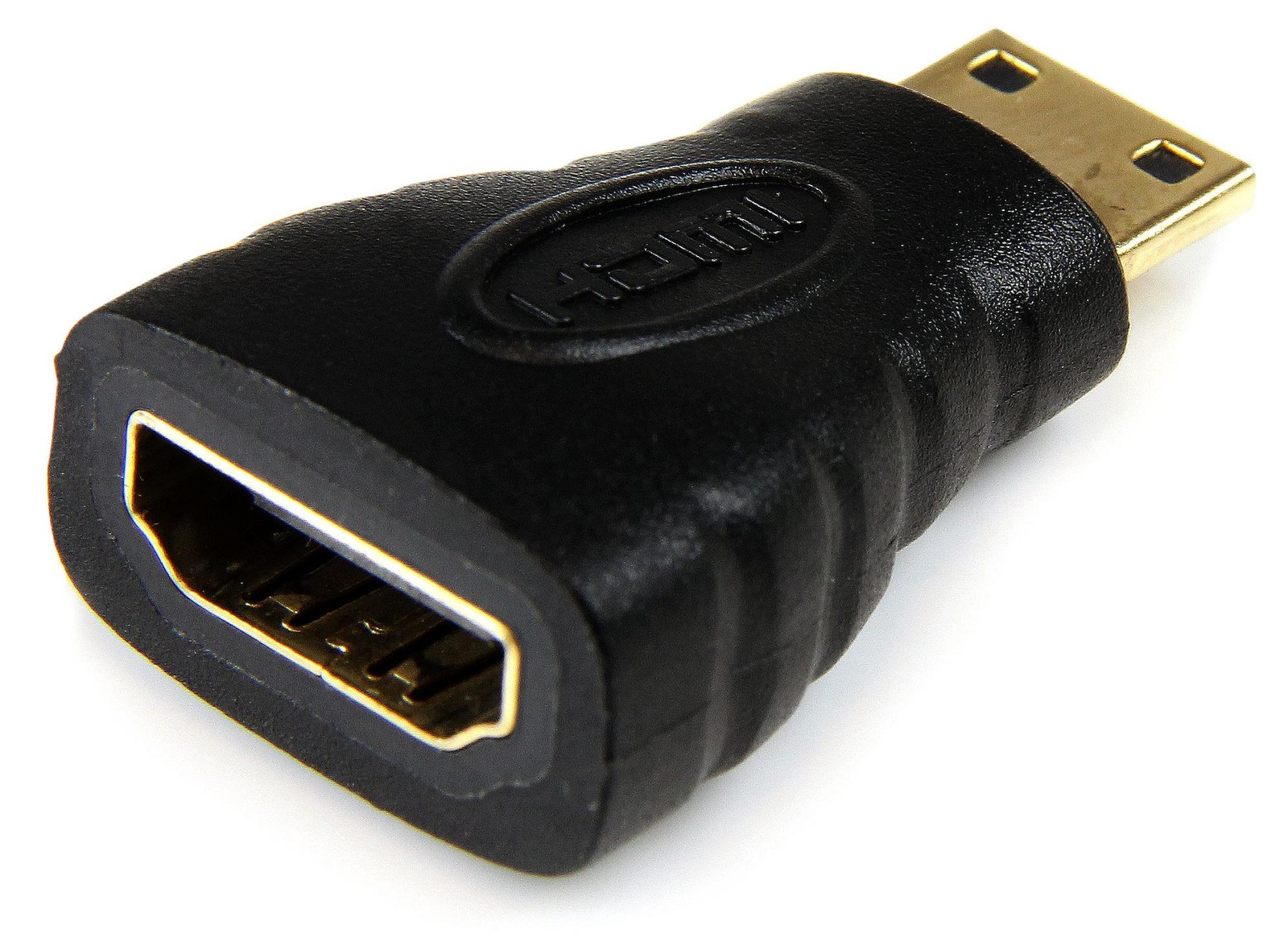 StarTech.com HDMI naar HDMI Mini-adapter - Vrouw naar Mini Type C - Verguld - Zwart