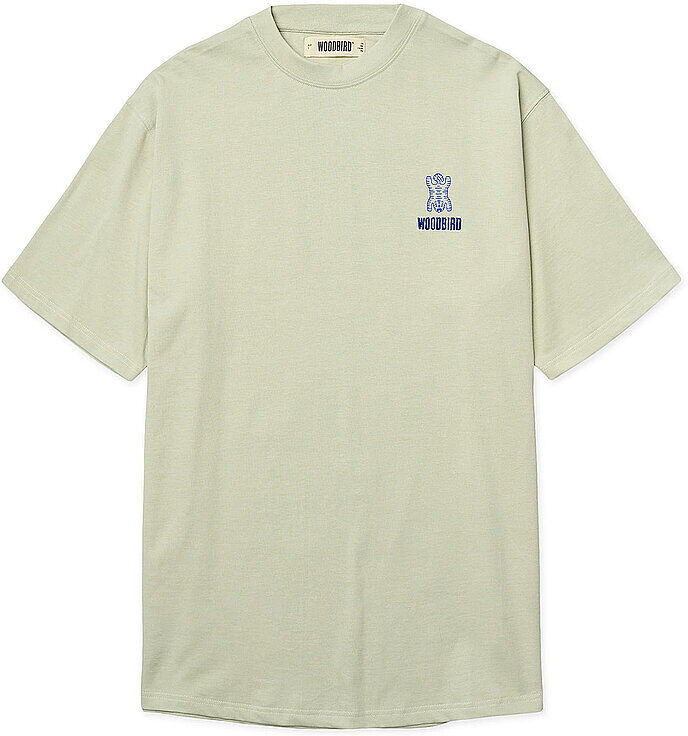 WOODBIRD T-Shirt WBBAINE TIGER hellgrün   S M