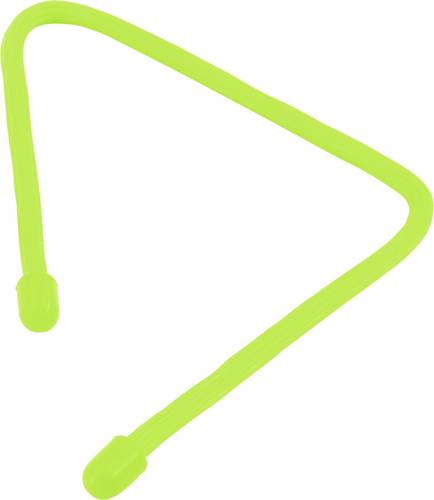 TRU COMPONENTS TC-6647980 Kabelbinder 150mm Grün flexibel, Lösbar