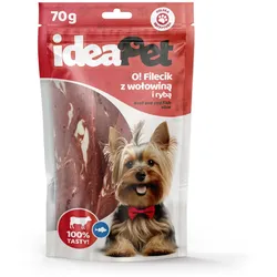 ideaPet O! Rind- und Fischfilet 70 g