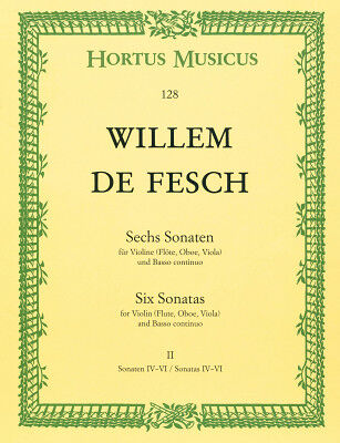 Bärenreiter Fesch Sechs Sonaten 2