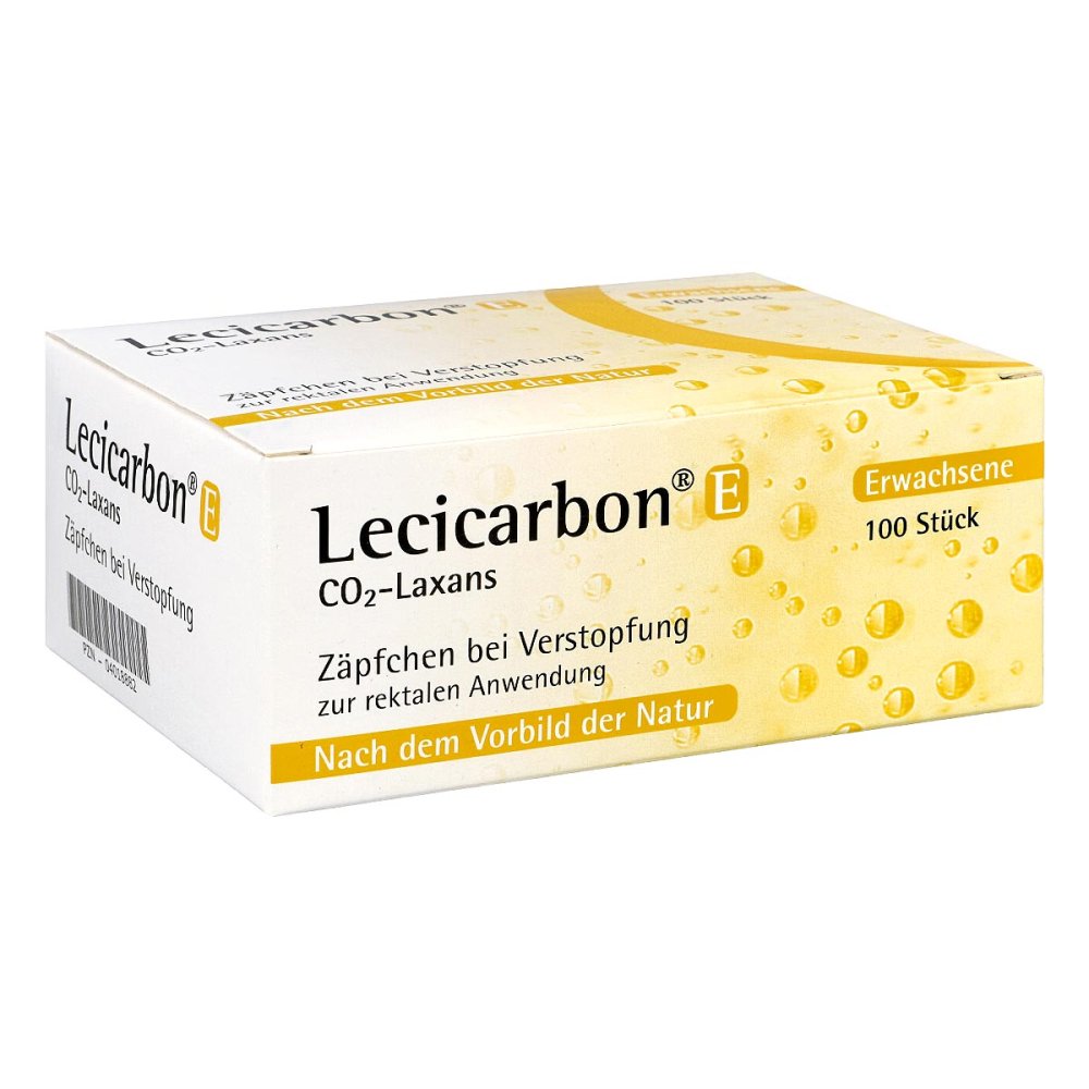 athenstaedt GmbH & Co KG Lecicarbon E CO2-Laxans für Erwachsene 04018882