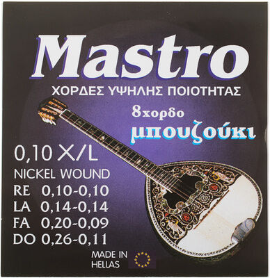 Mastro Bouzouki 8 Strings 010 NW