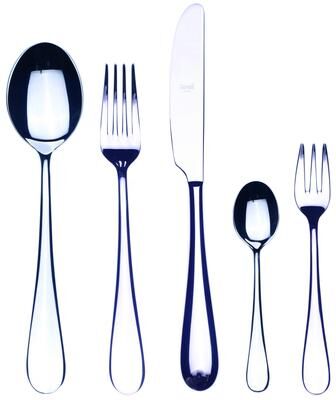 Mepra Natura Flatware Set with Cake Forks - 30 Pieces