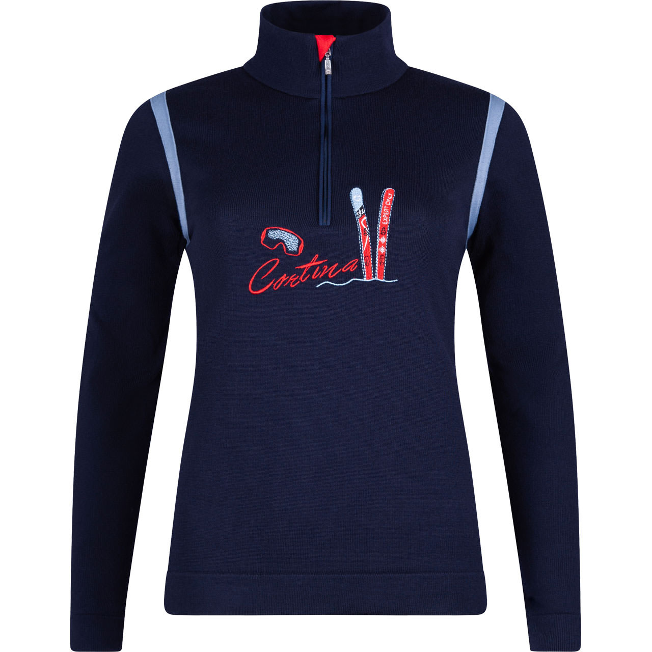 Newland Damen gestricktes Funktionsshirt VALFURVA navy - L