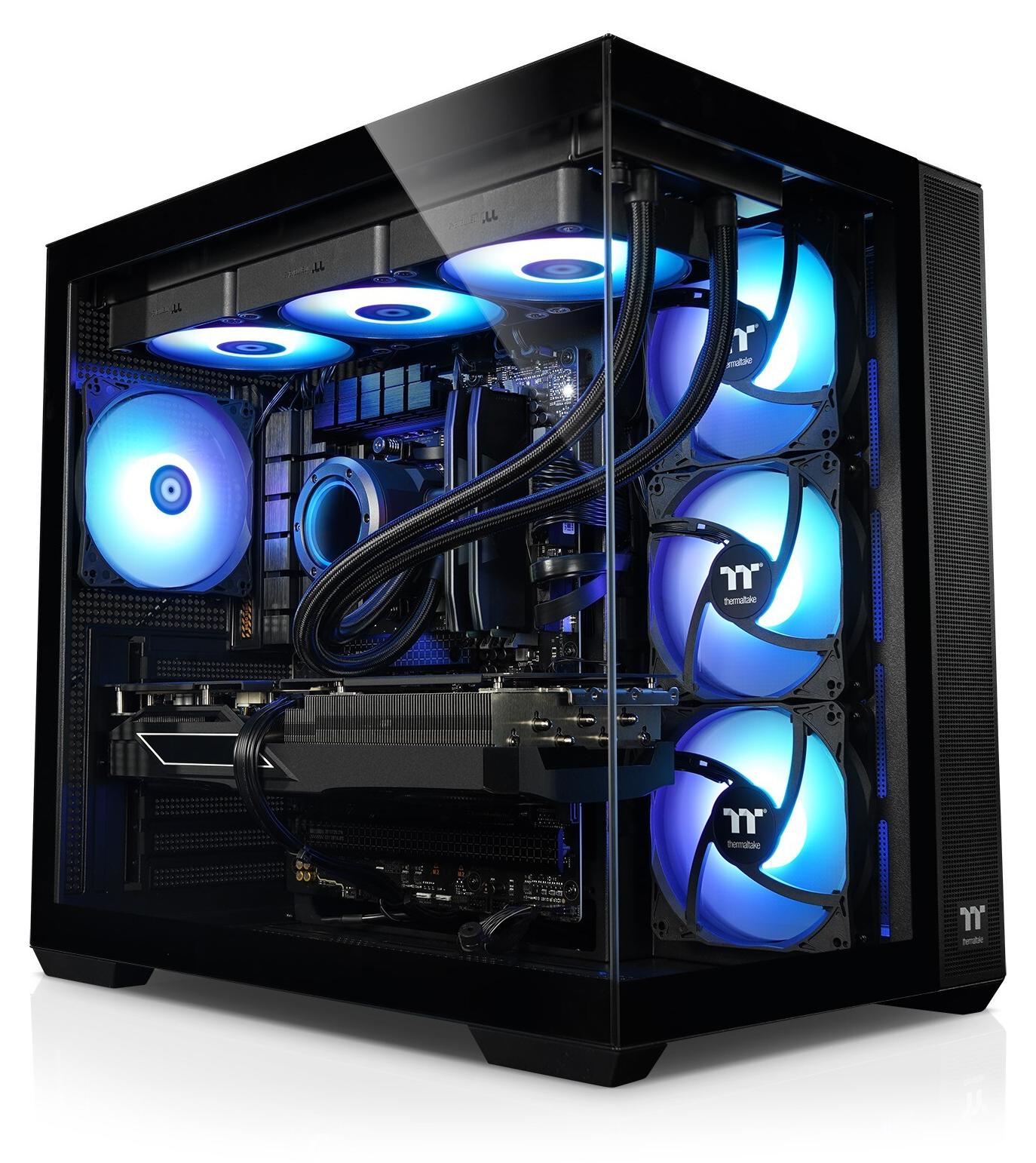 kiebel.de Gaming PC Hydra IX AMD Ryzen 7 9800X3D, 64GB DDR5, NVIDIA RTX 5080 16 GB, 2TB SSD, Windows 11, Gaming PC