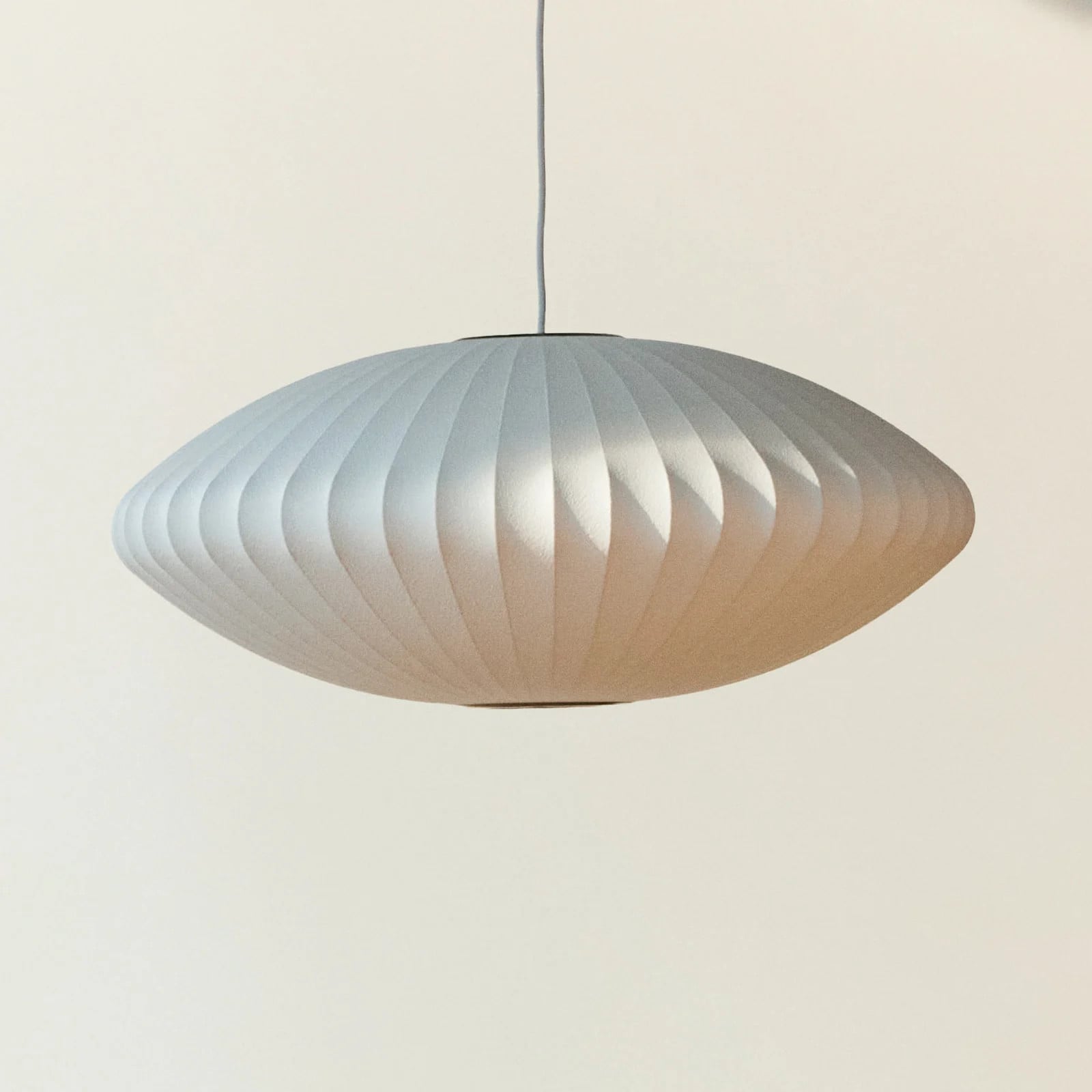 HAY Nelson Saucer Bubble S hanglamp wit, Ø 44,5 cm