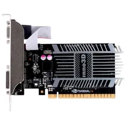 Inno3D GeForce GT 710 (2 GB, DDR3), Grafikkarte, Schwarz