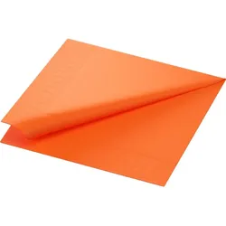 1250 Duni Tissue-Serviette 40 x 40 cm Sun Orange 2-lagig