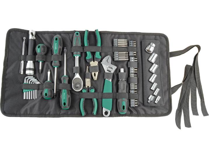 Brüder Mannesmann Werkzeuge GmbH 65 pcs. Sacoche à outils sur roulettes