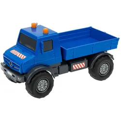 Mercedes-Benz Unimog Modellauto Spielzeug Kipper Blau UNIL0060