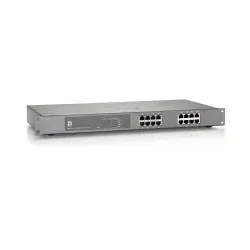 EFB GEP-1621 16-Port Gigabit PoE-Plus Switch 240W, GEP1621