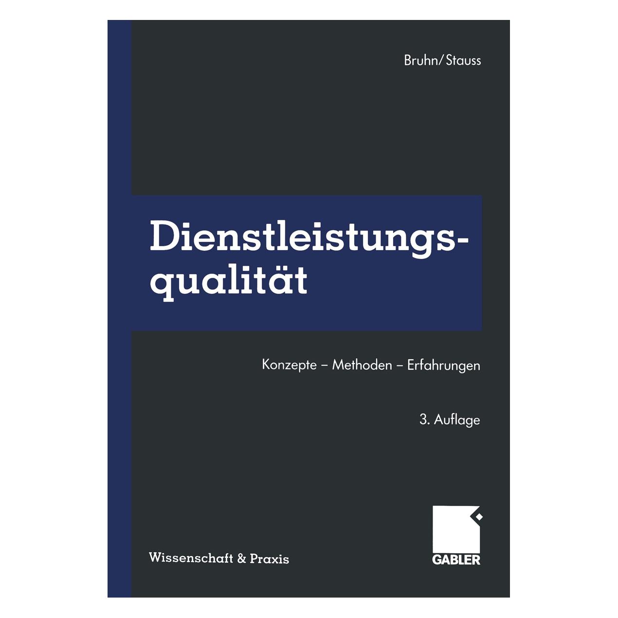 Springer Dienstleistungsqualität (Deutsch, Softcover, Bernd Stauss, Manfred Bruhn) (38965249)