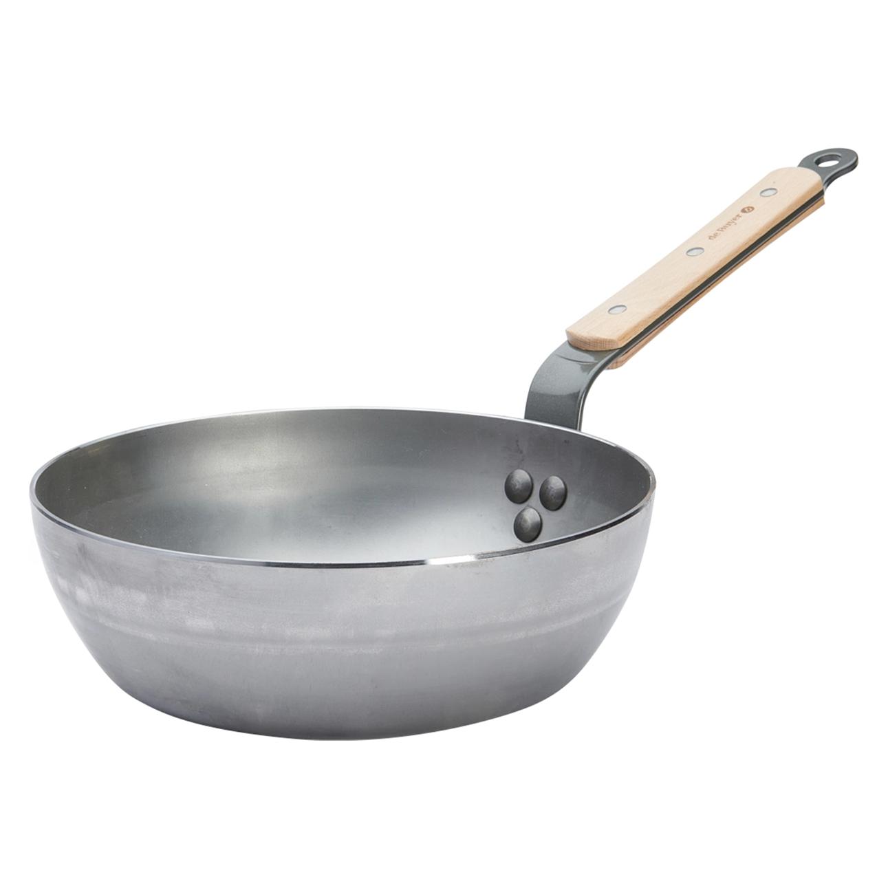 de Buyer Mineral B (Bratpfanne, Eisen, Stahl, 24 x 7.70 cm) (5714.24)