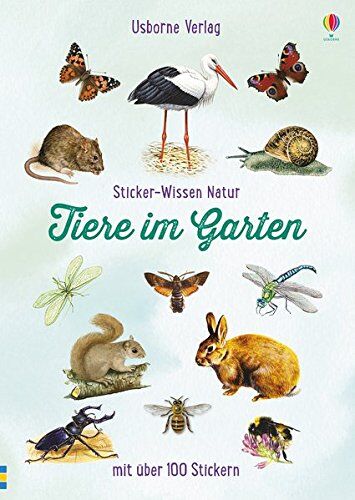 Phillip Clarke - Sticker-Wissen Natur: Tiere im Garten - Preis vom 16.10.2026 11:41:07 h