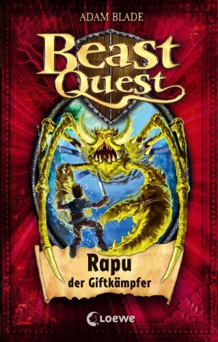 Adam Blade - Beast Quest 25. Rapu, der Giftkämpfer - Preis vom 15.10.2026 23:06:25 h