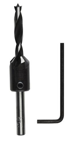 Bosch Accessories 2609255218 Holz-Spiralbohrer 5mm Gesamtlänge 85mm Zylinderschaft 1St.