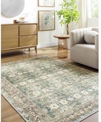 Livabliss Amelie Washable Traditional Area Rug