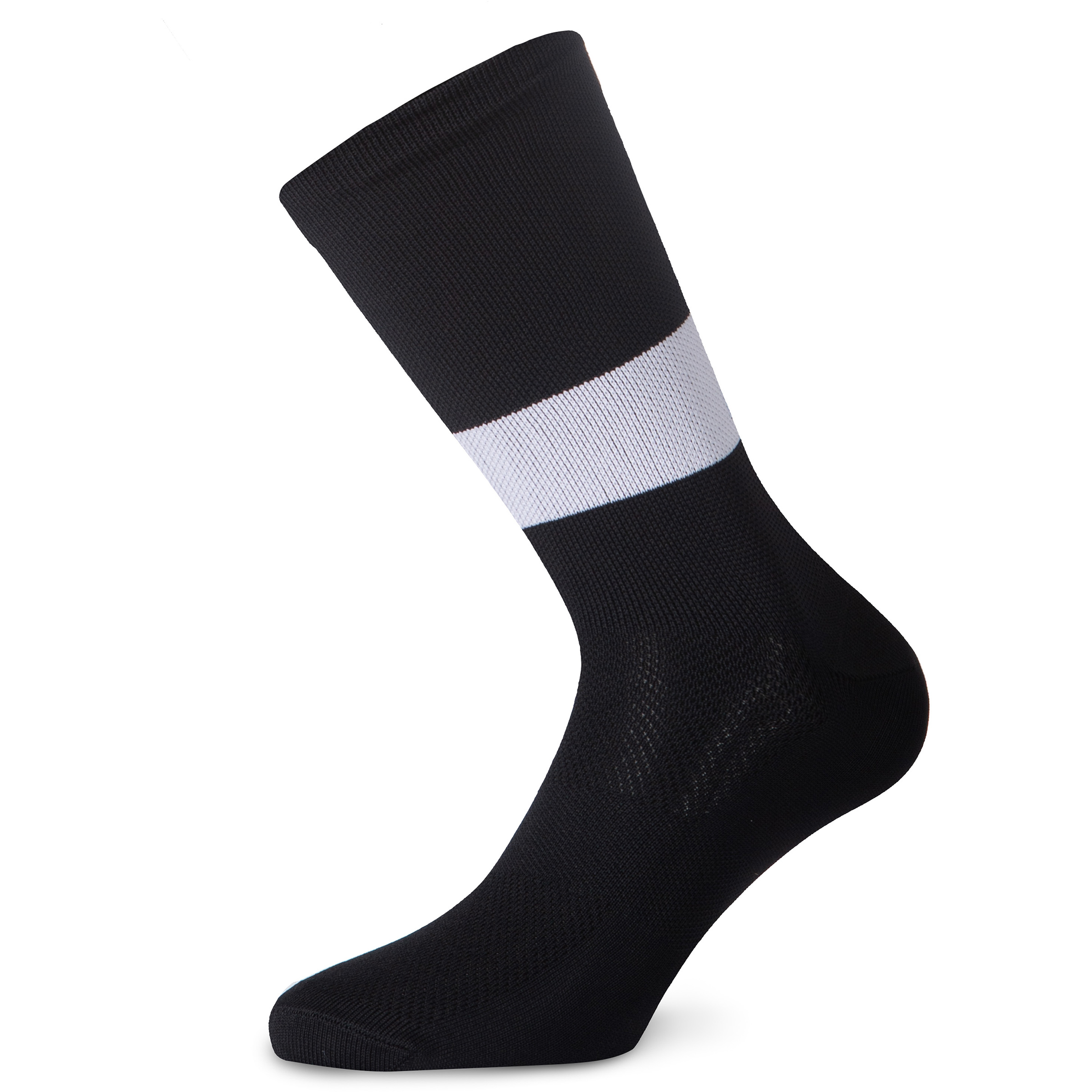 Bergzeit Basics Jeuf Train Band Fahrradsocken schwarz Größe 39 Mountainbike | Rennrad | Gravel Elastisch
