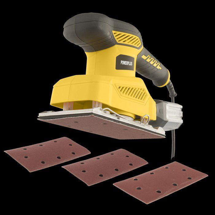 Powerplus Orbital Sander POWX04010 - 260 W - 24.000 slagen/min - Met stofopvangbak
