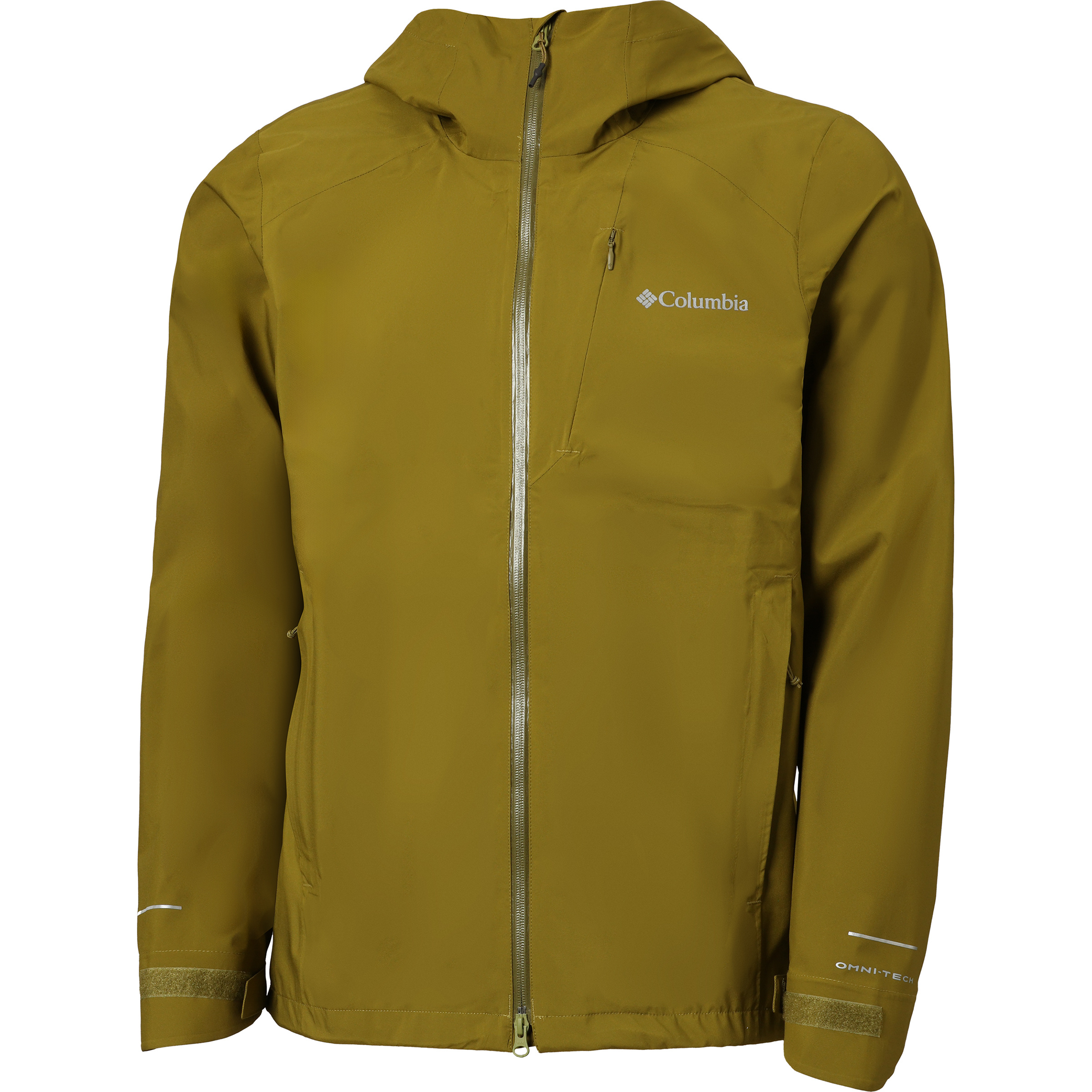 Columbia Trailborne 2.5L Herren Regenjacke oliv Größe S Camping Widerstandsfähig