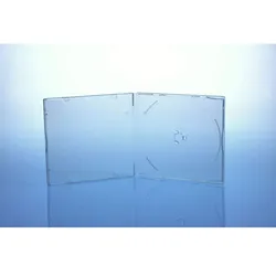 Sauerwald CD / DVD Hüllen, slimcase, transparent, 200 Stück
