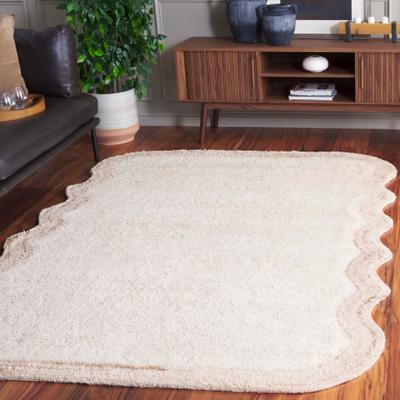 SAFAVIEH Hand-Tufted Vermont Diyanka Transitional Wool Rug