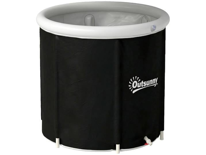 Bain de glace gonflable portable Outsunny 280L pour la récupération des athlètes