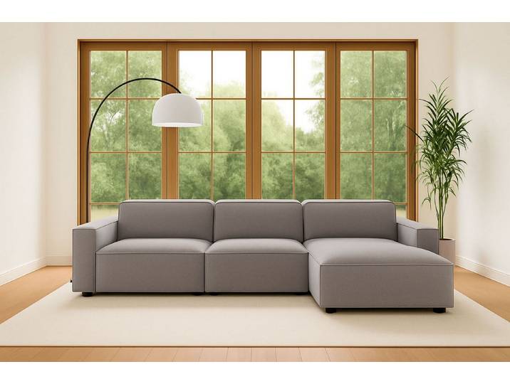 Kaiser Möbel Ecksofa Ecksofa Cursal L-Form – modular, modern, unvergleichlich bequem, Einzelsofa