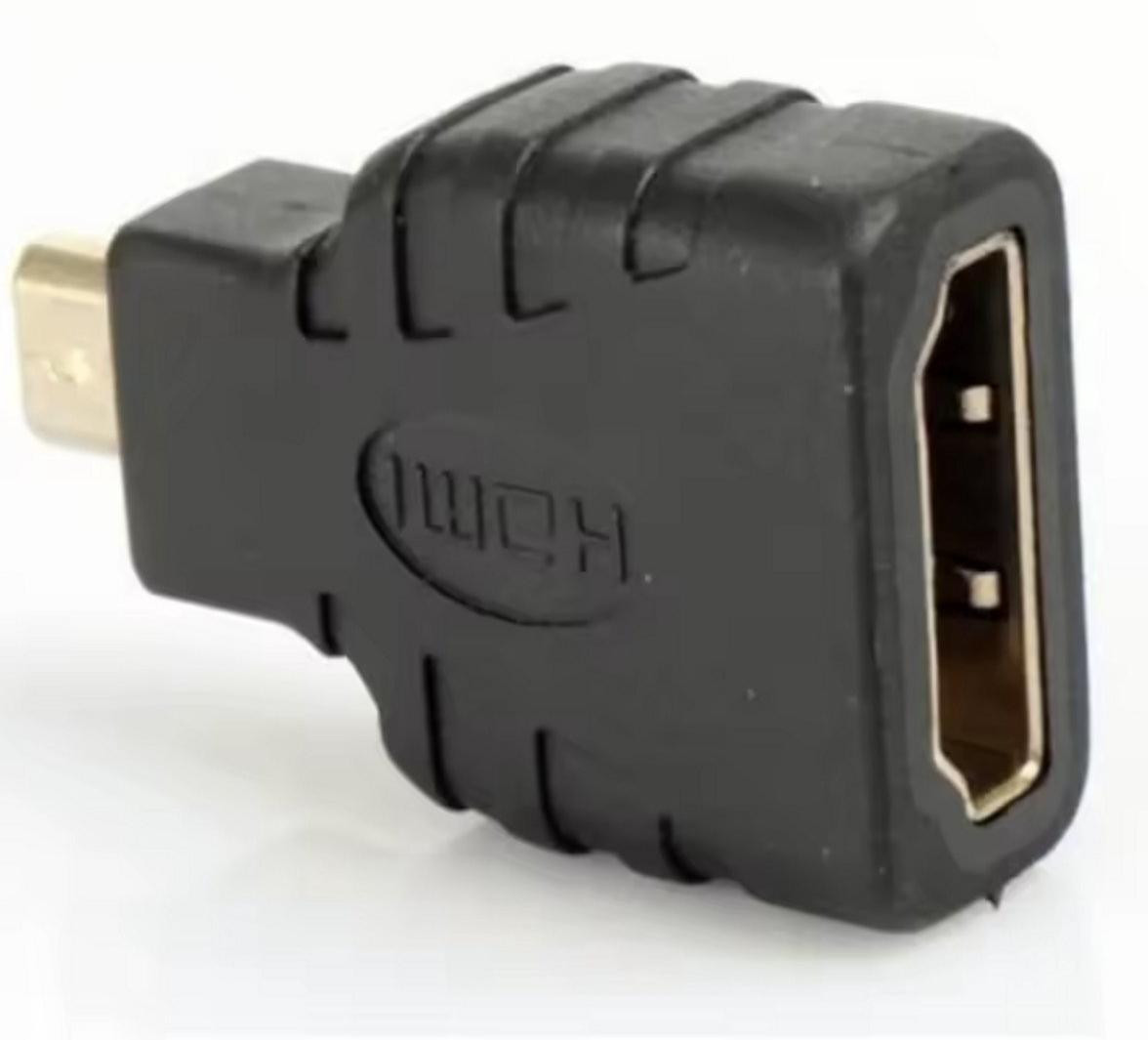 CHPN Micro HDMI naar HDMI adapter - Zwart - 1 stuk