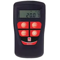 RS PRO Multifunction Thermocouple Thermometer, Thermometer + Hygrometer
