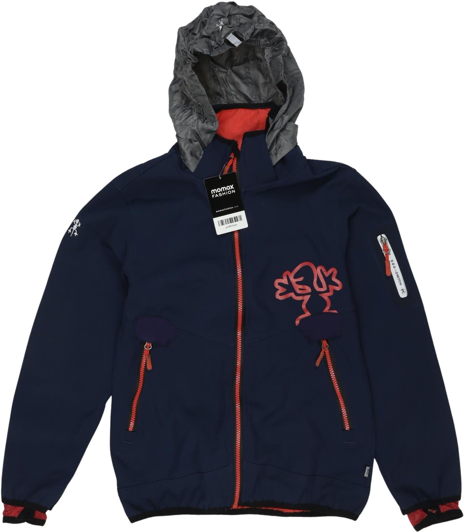 XS Exes Jungen Jacke oder Mantel, Marineblau, Gr. EU 152, Synthetik / Elasthan - Second Hand