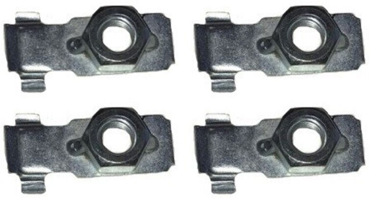 France Attelage Lot de 4 écrous cage M10