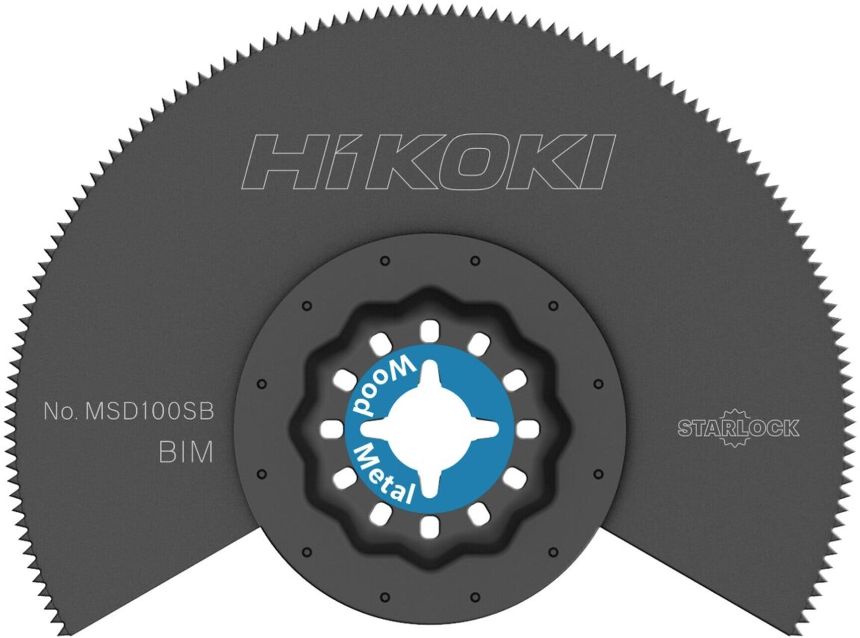 HiKOKI Multi tool Sägeblatt MSD100SB BIM Holz+Metall Starlock (782725)