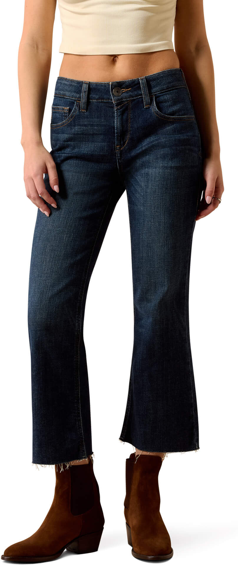 Women's Perfect Rise Lucy Kick Flare Jeans in Rascal, Size: 25 Regular by Ariat