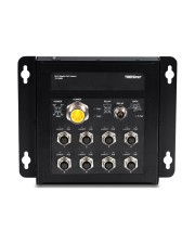 TRENDnet Switch 8-Port Gbit Industrial PoE+ EN50155 M12 Power over Ethernet (TI-TPG80)