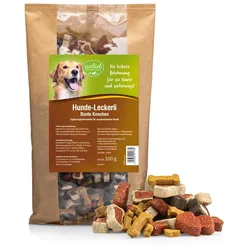 tierlieb Hunde-Leckerli Bunte Knochen 300 g - 300 g