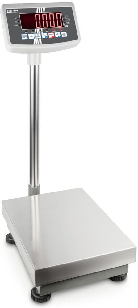 Kern Plattformwaage EFC 100K-3L, Wägebereich 150 kg, Ablesbarkeit 10 g ; KERN & Sohn)