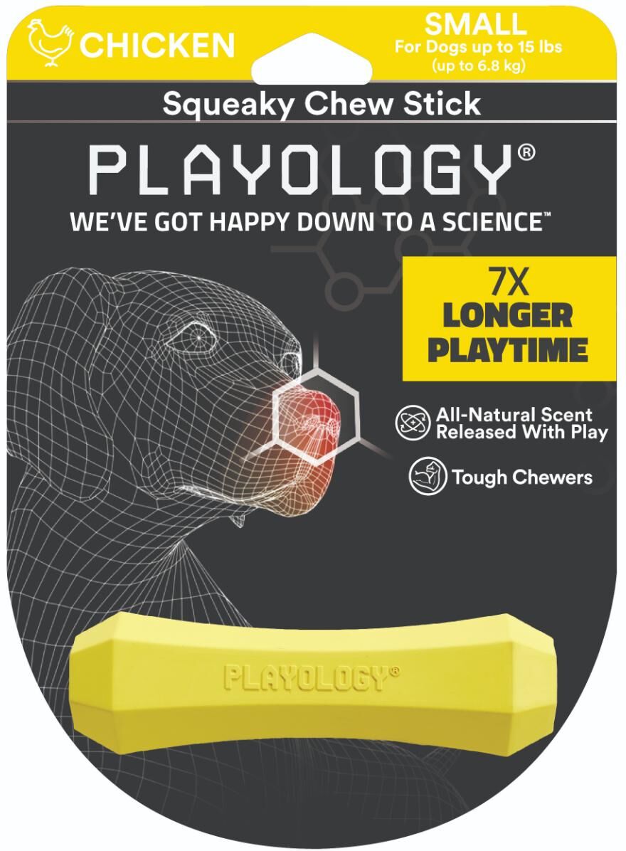 Playology Cane Gioco Squeak Aroma Pollo S