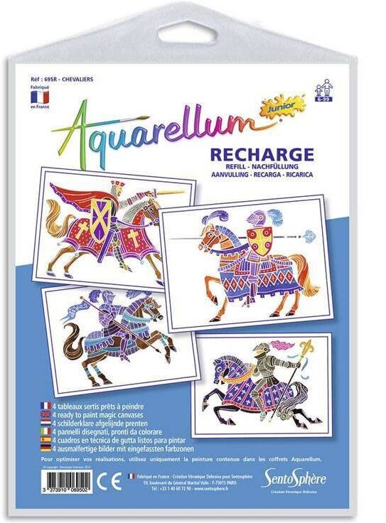 SentoSphère Recharge Aquarellum Junior Chevaliers