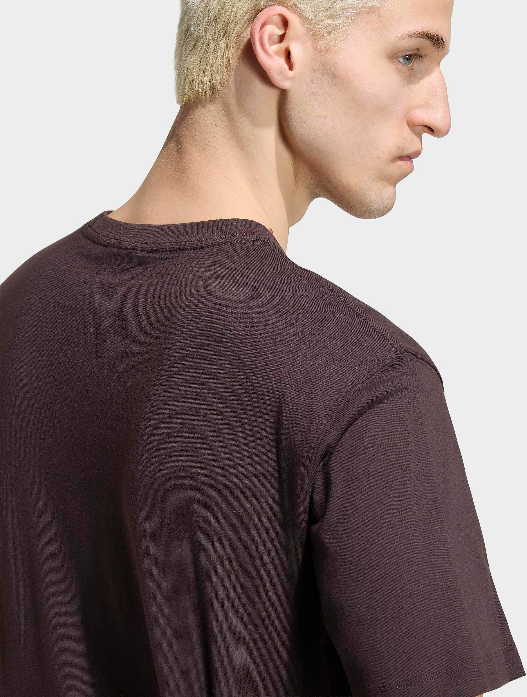 T-Shirt ADIDAS ORIGINALS "MONOGRAM" Gr. XXL, braun (aurora coffee), Shirts, Herren, XXL, Obermaterial: 100% Baumwolle, T-Shirt, für Erwachsene, ohne Verschluss, aus Baumwolle aurora coffee XXL