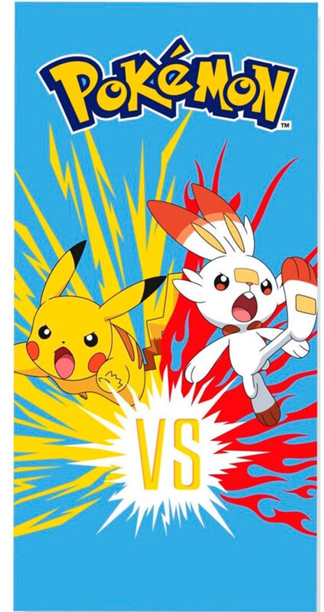 Pokémon Pikachu strandlaken - Microfiber - 140 x 70 cm