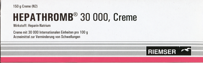 Esteve Pharmaceuticals GmbH HEPATHROMB Creme 30.000 150 g 07347876