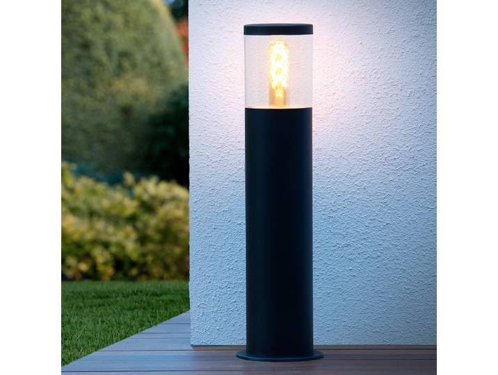Wegeleuchte Fedor 13 x 49 x 13cm Schwarz