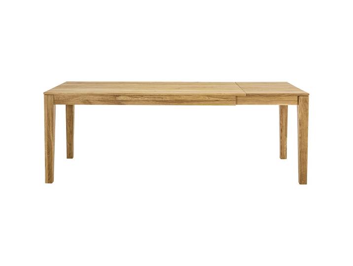 Esstisch ausziehbar Lano Eiche natur geölt Massivholz B 160 T 90 cm